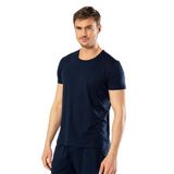Cacharel Erkek Bisiklet Yaka T-Shirt (Slim Fit) Lacivert XXL
