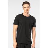 Cacharel Erkek Bisiklet Yaka T-Shirt (Slim Fit) Siyah S