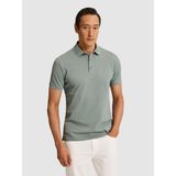 Cacharel Erkek Çağla Slim Fit Saf Pamuk Polo Yaka Basic T-Shirt 50320657-VR016 - Çağla Yeşili - 2XL