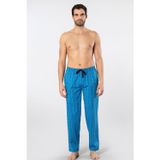 Cacharel Erkek Dokuma Pijama Tek Alt 2240/Mavi 3