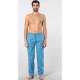 Cacharel Erkek Dokuma Pijama Tek Alt 2240/Mavi 4