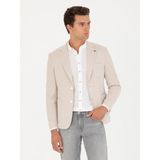 Cacharel Erkek Ekru Slim Fit Spor Ceket 50264778-VR019 - 6 Drop - 54