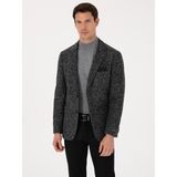 Cacharel Erkek Füme Ekstra Slim Fit Yün Karışımlı Ceket 50272729-VR058 - 6 Drop