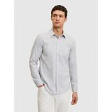 Cacharel Erkek Gri Slim Fit Pamuk Karışımlı Gömlek 50326162-VR024 - 42