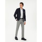 Cacharel Erkek Gri Slim Fit Yün Klasik Pantolon 50305818-VR024 - 6 - 48