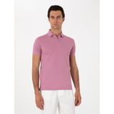 Cacharel Erkek Gül Kurusu Slim Fit Polo Yaka Pamuklu Basic T-shirt 50300934-VR026