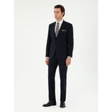 Cacharel Erkek Koyu Lacivert Slim Fit Klasik Takım Elbise 50310167-VR100 - 48 - 6 Drop
