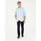 Cacharel Erkek Koyu Lacivert Slim Fit Pamuklu Jean Pantolon 50294027-VR100 - 32