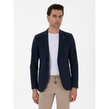 Cacharel Erkek Koyu Lacivert Slim Fit Spor Ceket 50300640-VR100 - 6 Drop