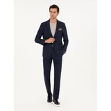 Cacharel Erkek Koyu Lacivert Slim Fit Yün Karışımlı Takım Elbise 50303386-VR100 - 46 - 6 Drop