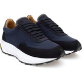 Cacharel Erkek Lacivert %100 Deri Vibram Taban Sneaker Ayakkabı 50302456-VR033