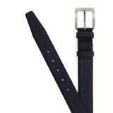 Cacharel Erkek Lacivert Klasik Deri Kemer 50285243-VR033 - 125 cm