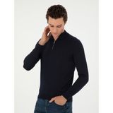 Cacharel Erkek Lacivert Regular Fit Basic Kazak 50296487-VR033