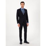 Cacharel Erkek Lacivert Slim Fit %100 Yün Klasik Takım Elbise 50304078-VR033 - 6 Drop