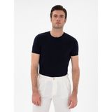 Cacharel Erkek Lacivert Slim Fit Bisiklet Yaka Triko T-Shirt 50309840-VR033