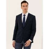 Cacharel Erkek Lacivert Slim Fit Ceket 50250843-VR033 - 6 Drop - 48