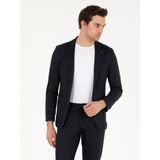 Cacharel Erkek Lacivert Slim Fit Ceket 50265271-VR033 - 6 Drop - 46