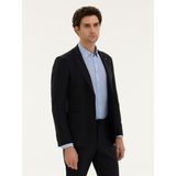 Cacharel Erkek Lacivert Slim Fit Ceket 50276629-VR033 - 6 Drop - 48