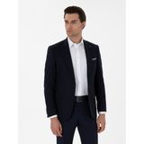 Cacharel Erkek Lacivert Slim Fit Ceket 50313140-VR033 - 6 Drop - 52
