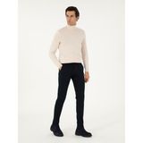 Cacharel Erkek Lacivert Slim Fit Kanvas Pantolon 50292330-VR033 - 32