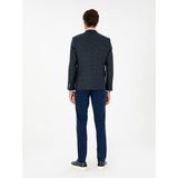 Cacharel Erkek Lacivert Slim Fit Kanvas Pantolon 50304318-VR033 - 32 - 36