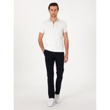Cacharel Erkek Lacivert Slim Fit Kanvas Pantolon 50313881-VR033 - 32 - 30