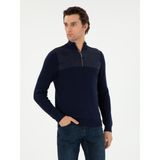 Cacharel Erkek Lacivert Slim Fit Kazak 50292483-VR033