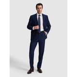 Cacharel Erkek Lacivert Slim Fit Mono Yaka Yün Karışımlı Takım Elbise 50324839-VR033 - 6 Drop - 54