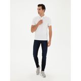 Cacharel Erkek Lacivert Slim Fit Pamuk Karışımlı Jean Pantolon 50285438-VR033 - 30 - 32