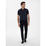 Cacharel Erkek Lacivert Slim Fit Pamuk Karışımlı Kanvas Pantolon 50298899-VR033 - 32 - 30