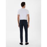 Cacharel Erkek Lacivert Slim Fit Pamuk Karışımlı Kanvas Pantolon 50312177-VR033 - 32 - 34