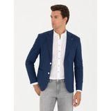 Cacharel Erkek Lacivert Slim Fit Spor Ceket 50264778-VR033 - 52 - 6 Drop