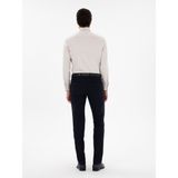 Cacharel Erkek Lacivert Slim Fit Yün Karışımlı Klasik Pantolon 50306053-VR033 - 46