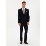 Cacharel Erkek Lacivert Slim Fit Yün Karışımlı Mono Yaka Klasik Takım Elbise 50306815-VR033 - 60 - 6 Drop