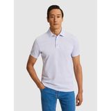 Cacharel Erkek Lavanta Slim Fit Saf Pamuk Polo Yaka Basic T-Shirt 50320657-VR245 - XL