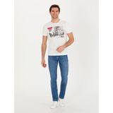 Cacharel Erkek Mavi Regular Fit Jean Pantolon 50268882-DN0022 - 38 - 34