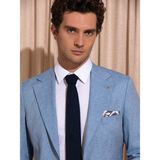 Cacharel Erkek Mavi Slim Fit Yün İpek Karışımlı Ceket 50265241-VR036 - 6 Drop