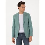 Cacharel Erkek Mint Slim Fit Yün Ipek Karışımlı Blazer Ceket 50300914-VR090 - 6 Drop - 48