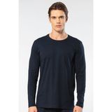 Cacharel Erkek Modal Pamuk Bisiklet Yaka T-shirt 2242/Lacivert - XL