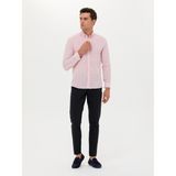Cacharel Erkek Pembe Slim Fit Uzun Kollu Gömlek 50265484-VR041
