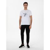 Cacharel Erkek Siyah Regular Fit Paçası Lastikli Eşofman Altı 50300995-VR046 - 3XL