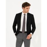 Cacharel Erkek Siyah Slim Fit Ceket 50258858-VR046 - 6 Drop