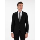 Cacharel Erkek Siyah Slim Fit Ceket 50270131-VR046 - 44 - 6 Drop
