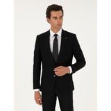 Cacharel Erkek Siyah Slim Fit Ceket 50292488-VR046 - 6 Drop