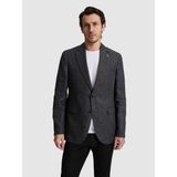 Cacharel Erkek Siyah Slim Fit Keten Karışımlı Mikro Desen Mono Yaka Ceket 50319086-VR046 - 48 - 6 Drop