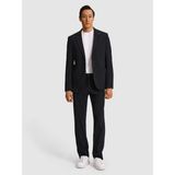Cacharel Erkek Siyah Slim Fit Mikro Desen Mono Yaka Takım Elbise 50325777-VR046 - 6 Drop - 54