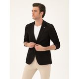 Cacharel Erkek Siyah Slim Fit Pamuk Karışımlı Ceket 50289001-VR046 - 6 Drop