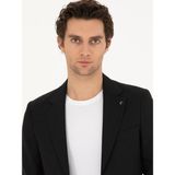 Cacharel Erkek Siyah Slim Fit Takım Elbise 50289003-VR046 - 6 Drop - 48