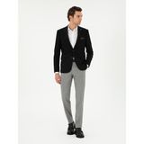 Cacharel Erkek Siyah Slim Fit Yün Karışımlı Klasik Ceket 50306044-VR046 - 6 Drop - 54