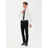 Cacharel Erkek Siyah Slim Fit Yün Karışımlı Kumaş Pantolon 50270140-VR046